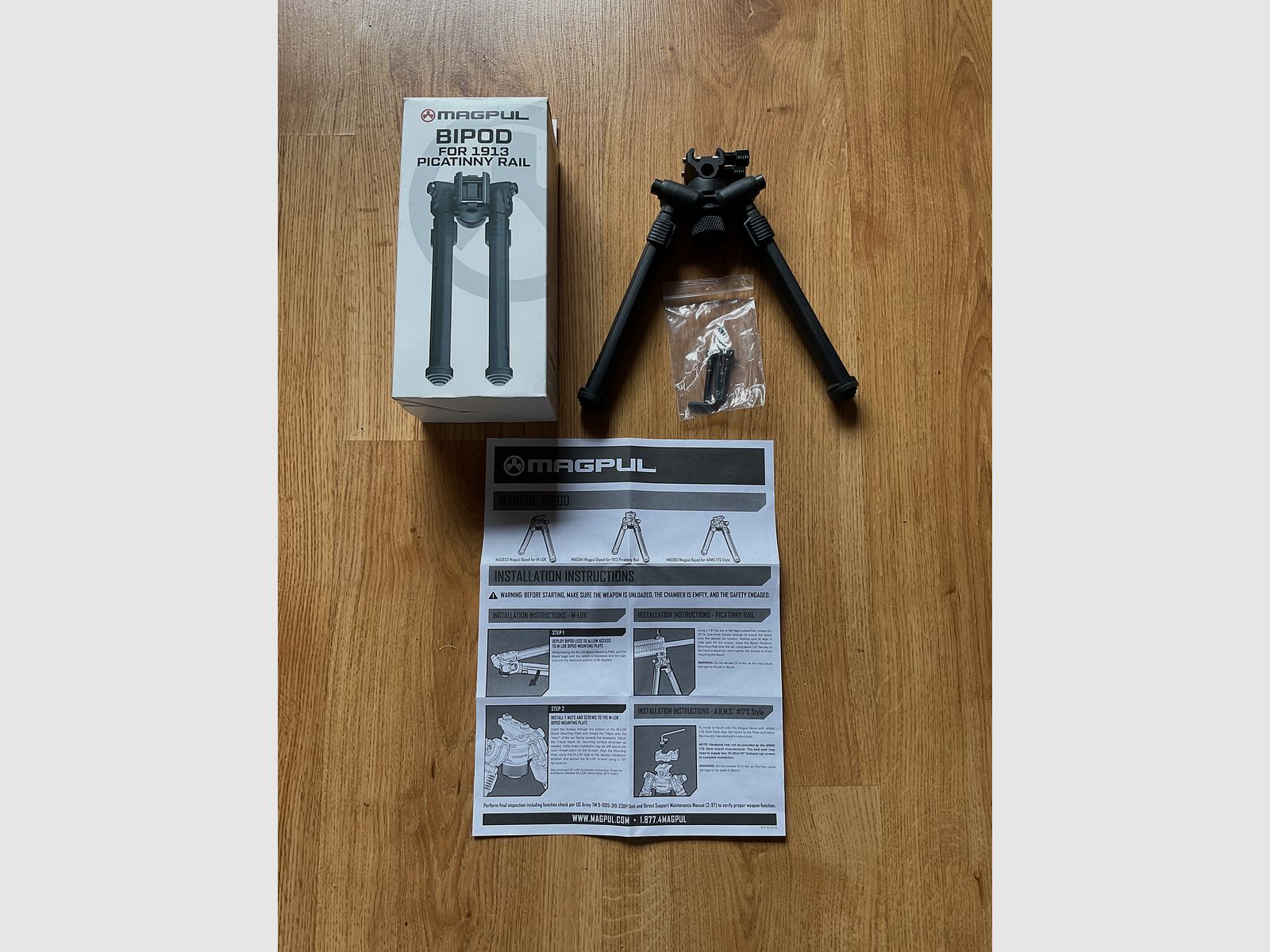 MAGPUL bipode para riel Picatinny