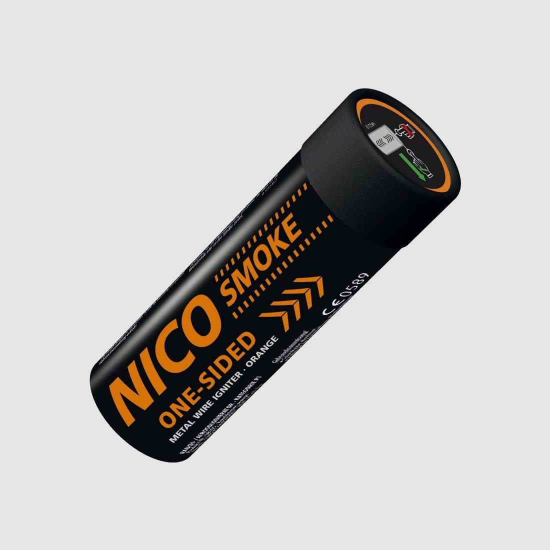 NICO 80 Sekunden Paintball Rauchgranate (orange)