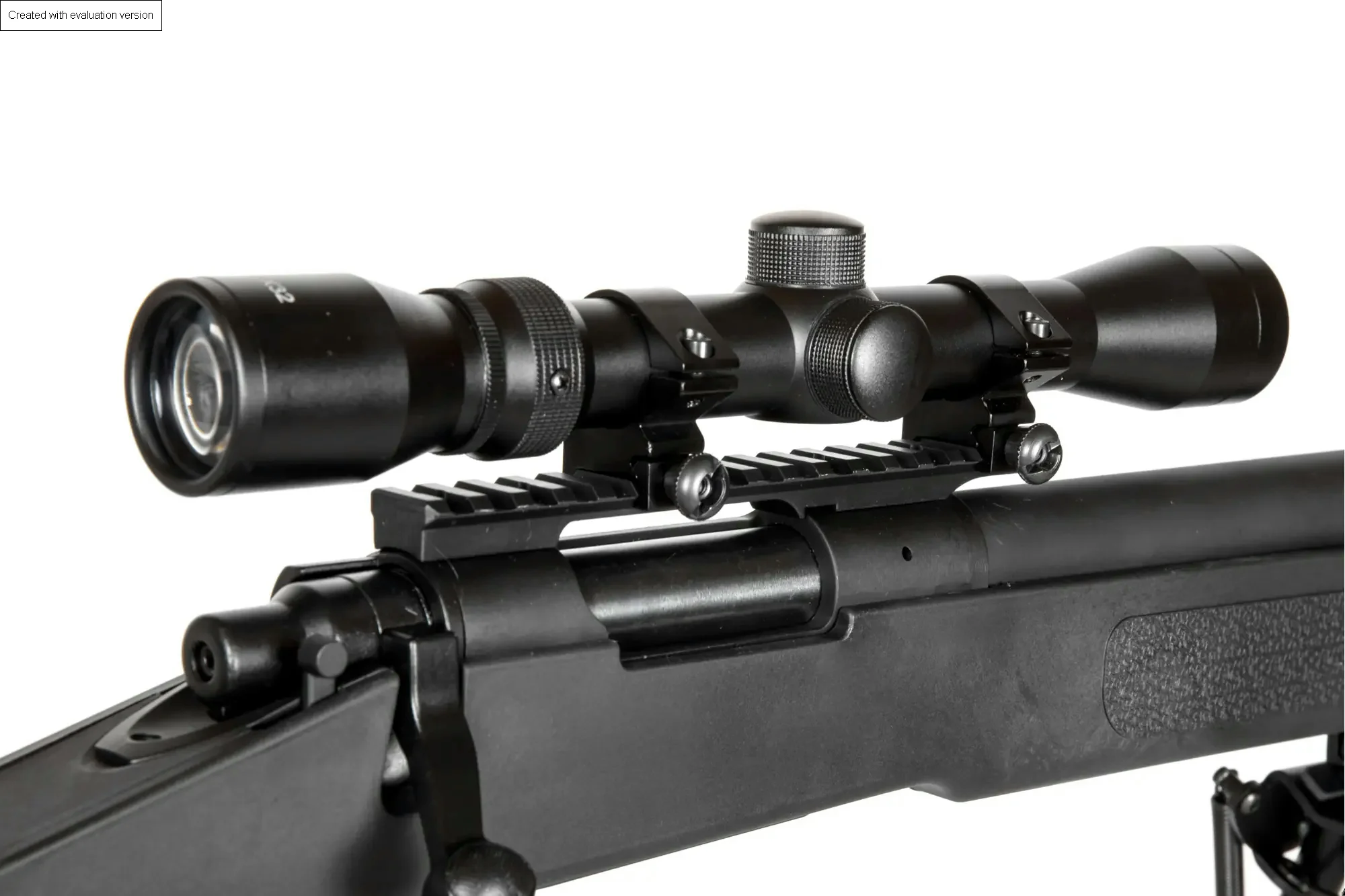 ASG-scherpschuttersgeweer SPECNA ARMS SA-S02 CORE High Velocity met richtkijker en tweepoot – Zwart, afbeelding 6 van 24