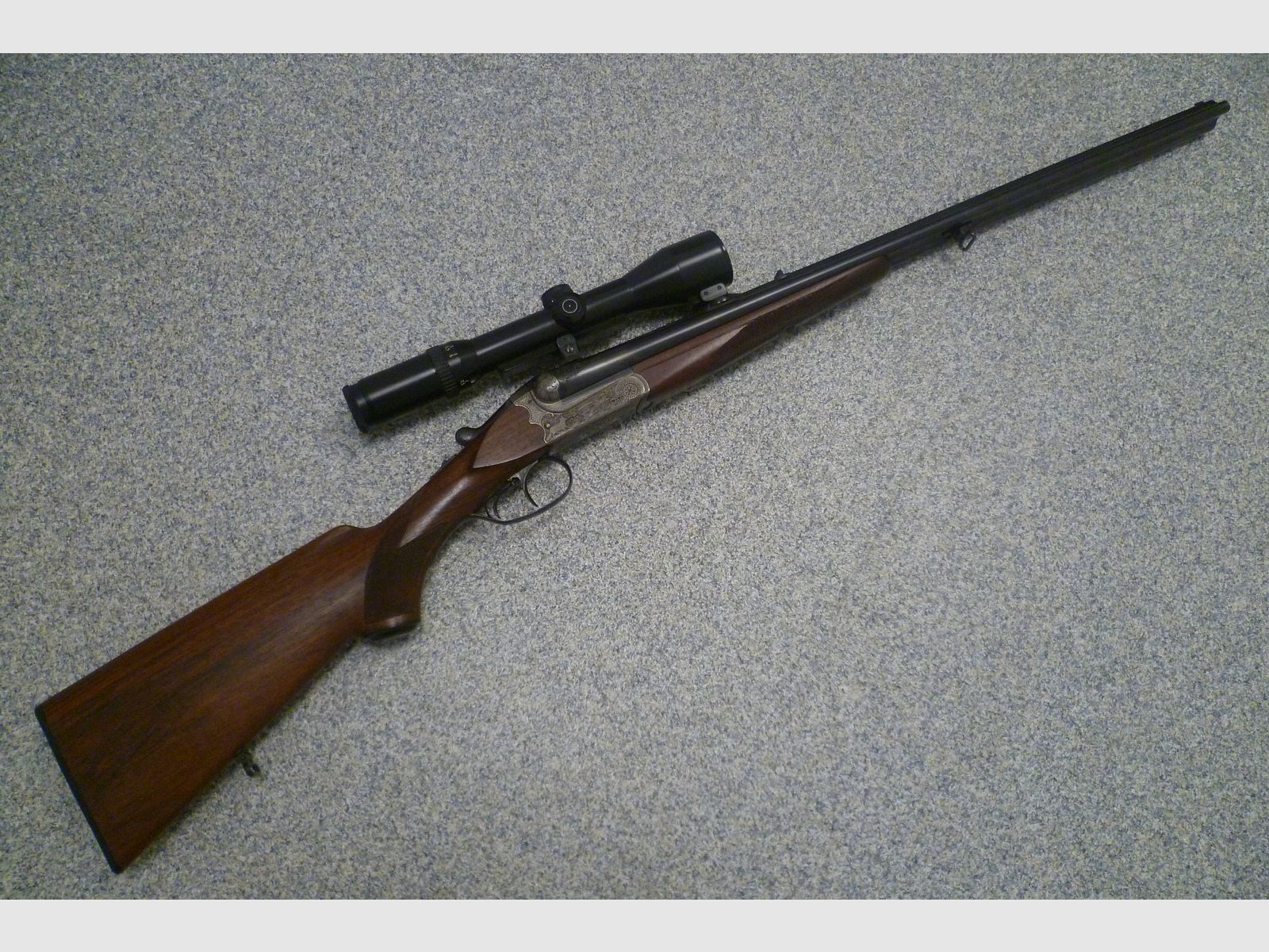Breech-loading shotgun Bühag 12/70 & 8x57IRS