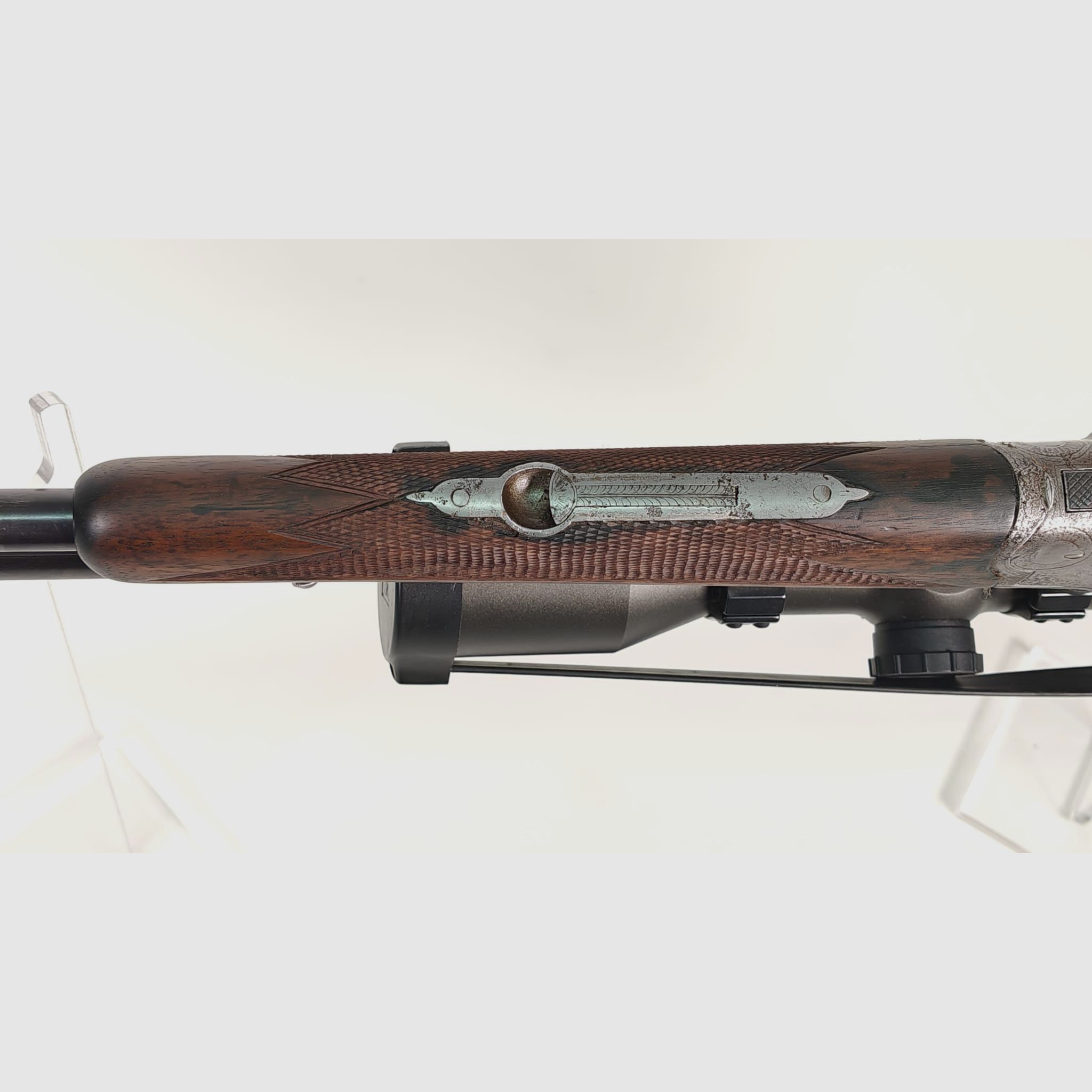 Suhler Jagdhütte Hahn-Bockbüchsflinte 5,6x52 R / 16/70 avec Zeiss Duralyt 2–8x42, image 3 sur 8