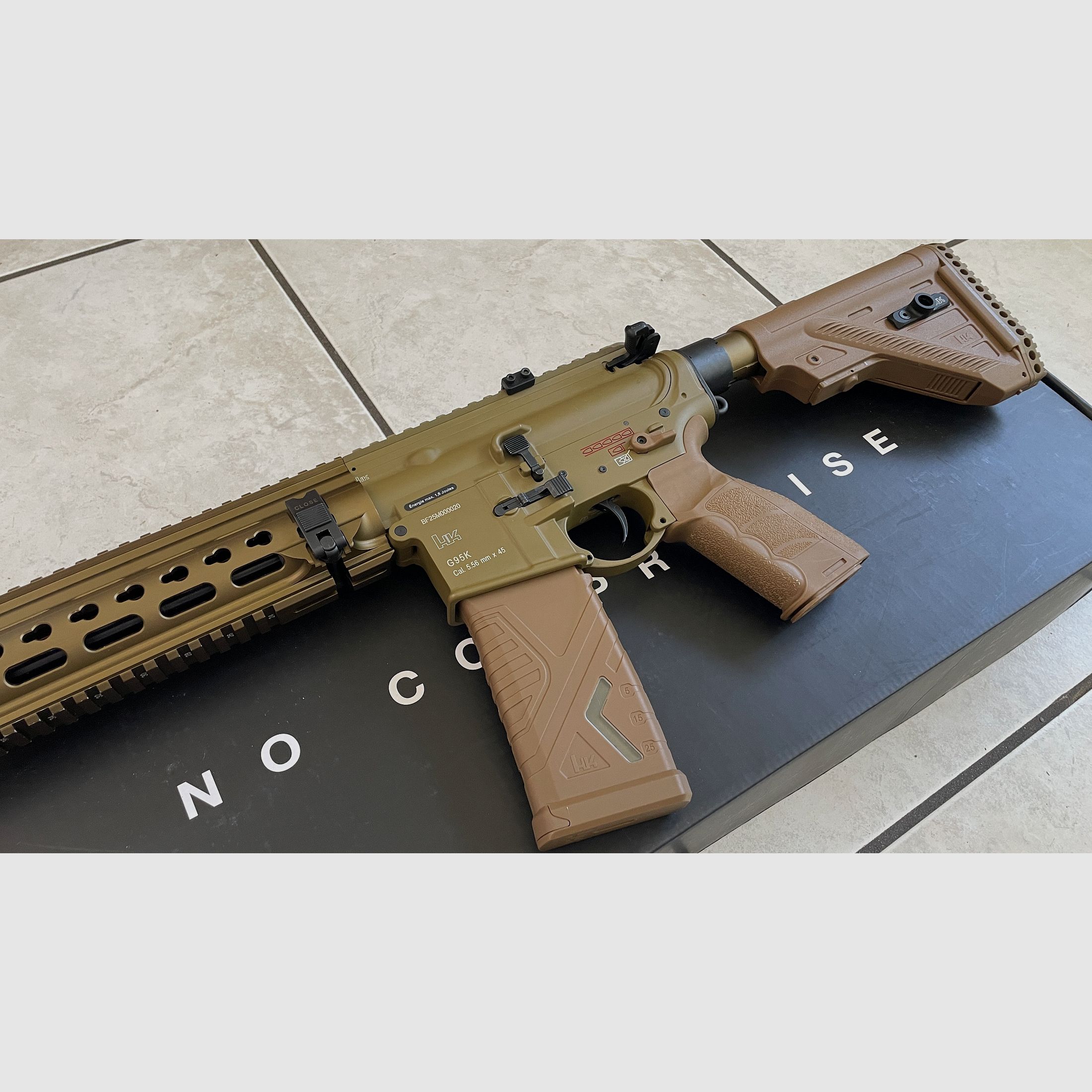 H&K G95K S-AEG | casi nuevo | sin uso en juegos