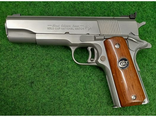 Colt Gold Cup National Match as First Edition in caliber 9mm Luger