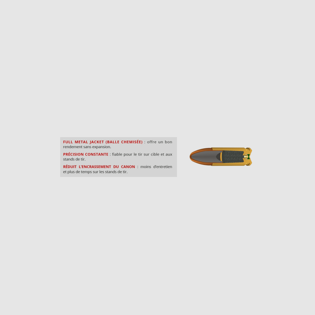 WINCHESTER Munition FMJ Kaliber 9 mm Luger / 9 x 19 / 9 mm para 124 grs X 1000, Bild 3 von 4