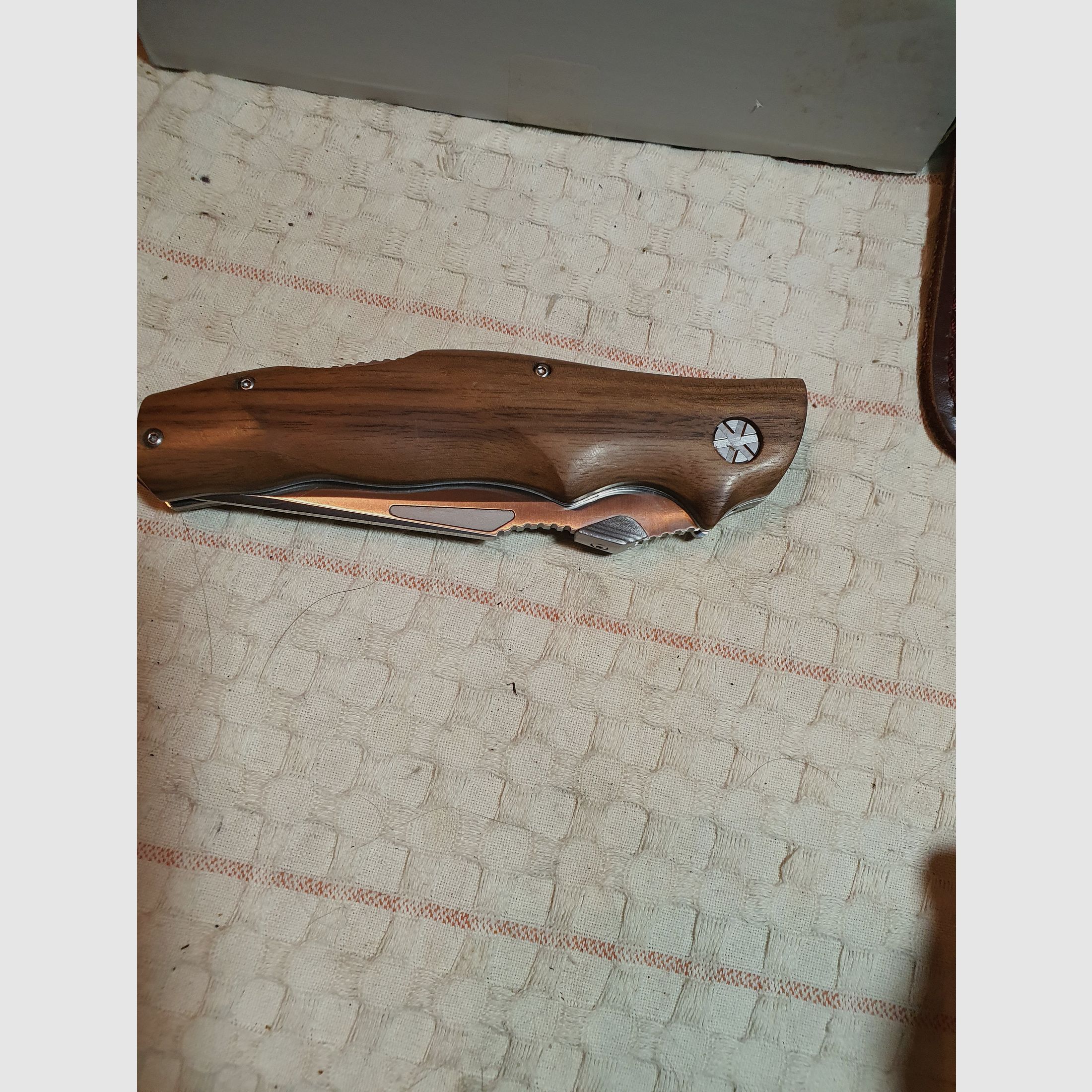 Walther AFW Einhandmesser - Adventure Folder Wood