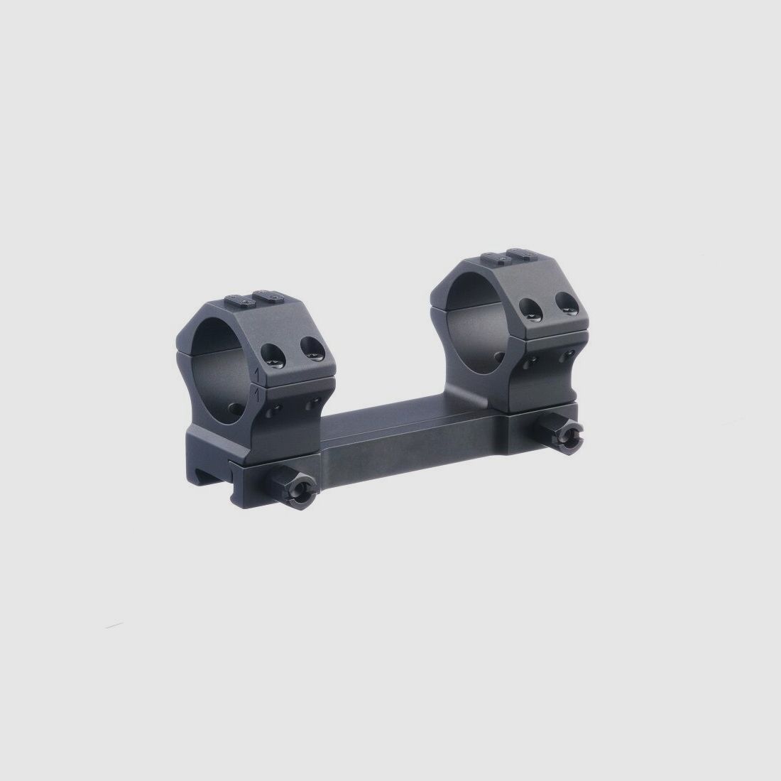 ERATAC Blockmontage Gen.2 - Ø30mm schwarz mit Muttern - BH10 mm