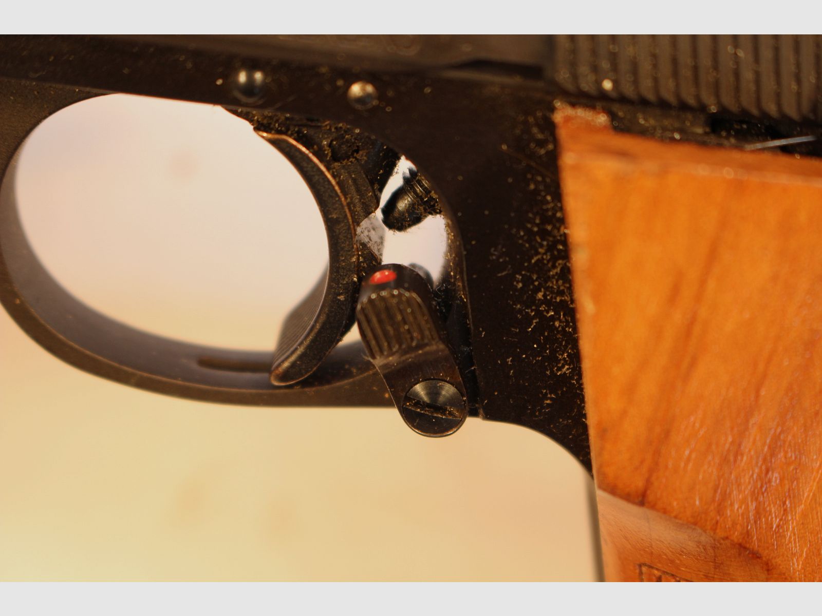 Hämmerli Model 212 Jägerschaftspistool.