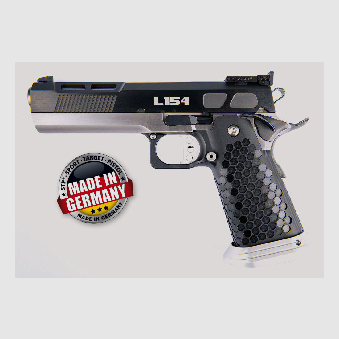 STP Prommersberger Lisa 5.0 semi-automatic pistol OR set with CRS red dot immediately available, shipping +20€ - 5" sport pistol