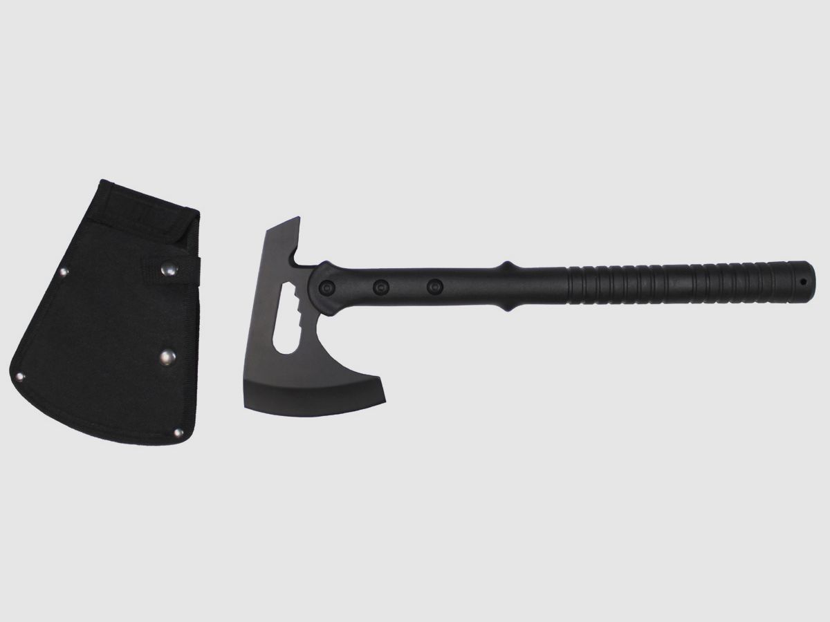 Tomahawk, "Tattico", manico in ABS, fodero in nylon