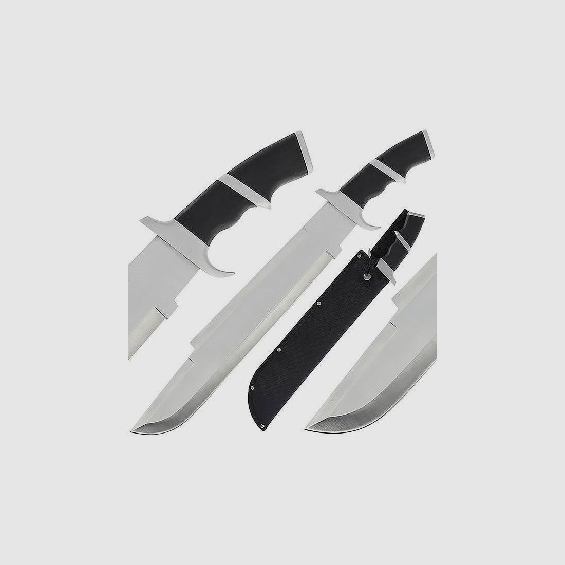 Predator replica knife with nylon sheath