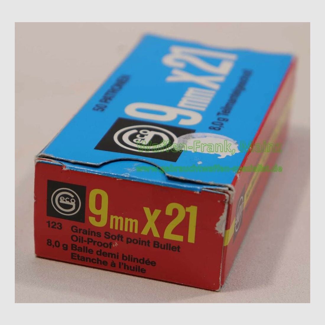 Geco - Fürth Pistol Cartridges 9mmx21