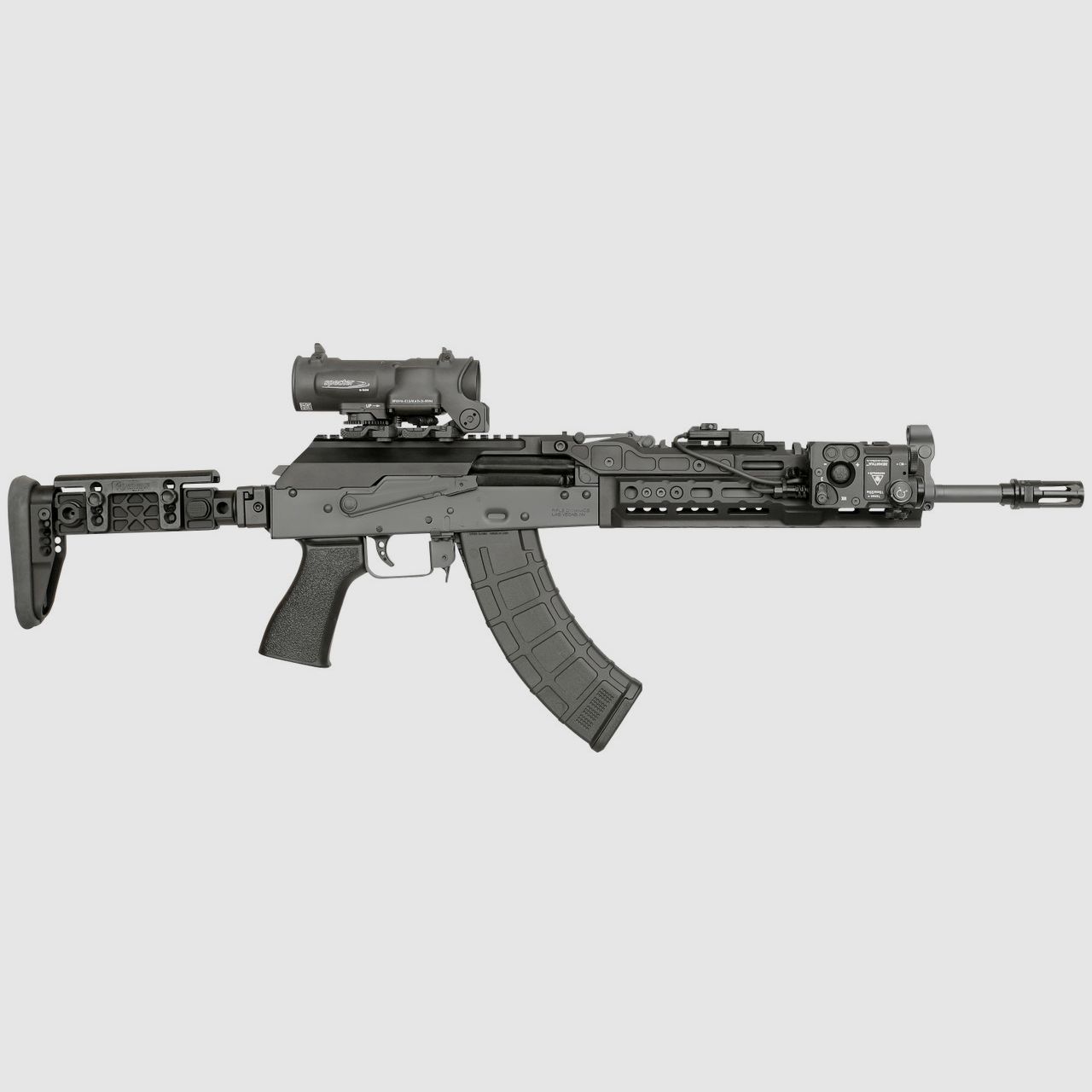 MIDWEST INDUSTRIES Alpha Series 1913 Picatinny Folding Stock, image 6 of 7