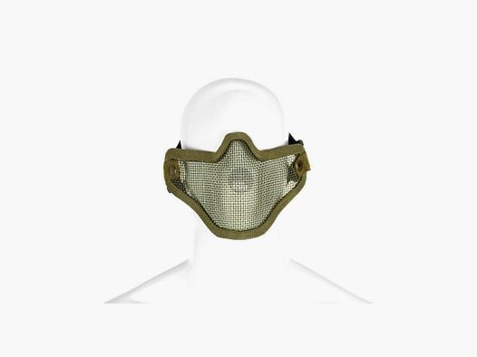 Maschera metà faccia in acciaio Invader Gear-OD