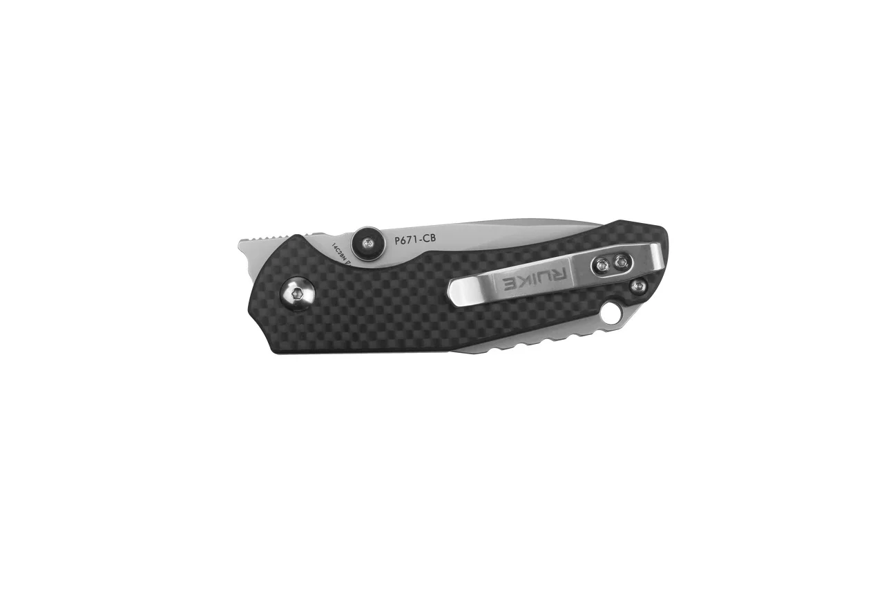Navaja plegable Ruike P671-CB negra (P671-CB), imagen 6 de 6