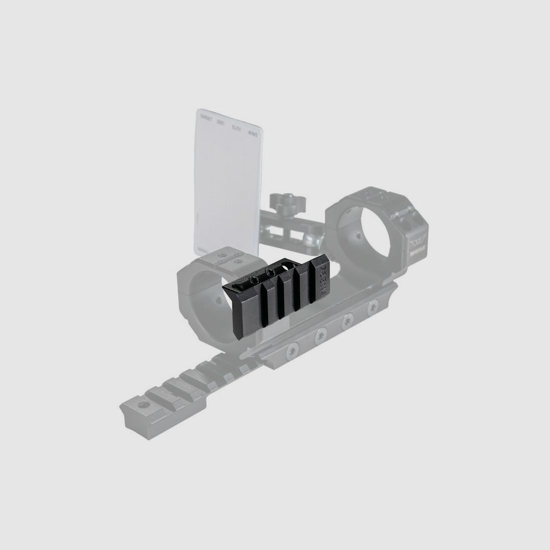 Rail vertical WARNE pour montage Skyline Precision, image 1 sur 2