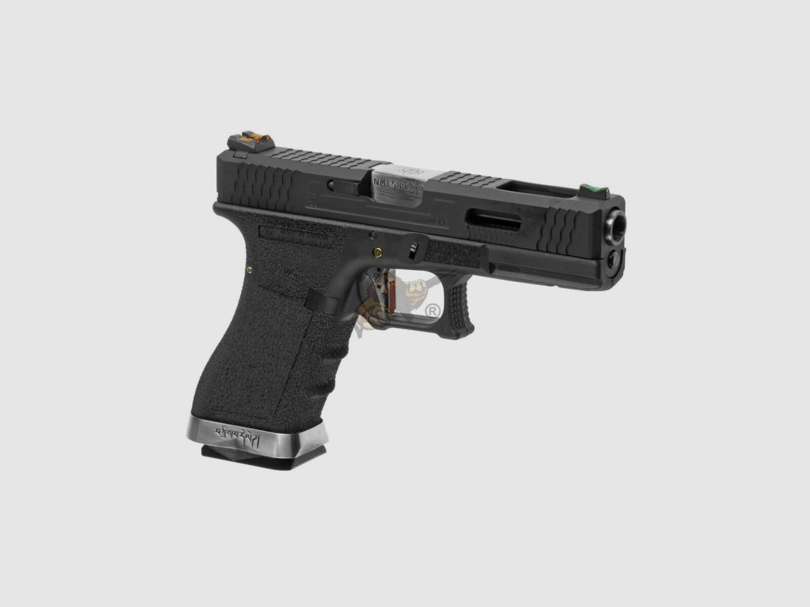 WE Custom 17 Metal Version Black GBB -F-