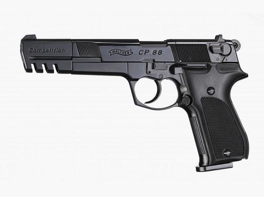 Walther CP88 Comp. CO2 schwarz, 6 Zoll, 4,5mm