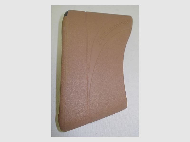 Pachmayr Overmolded Stock Cap - Maat M 127-132x38-45mm