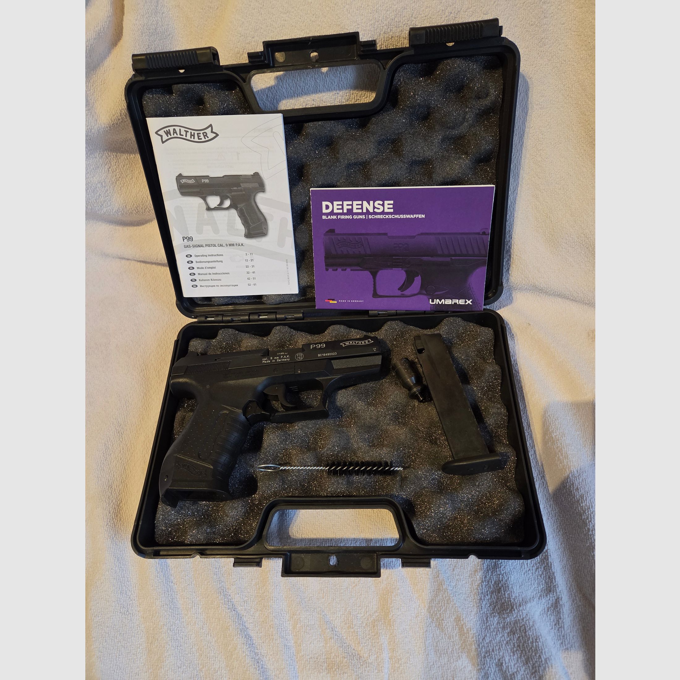 Walther P99 Schreckschusspistole 9 mm P.A.K. Schwarz