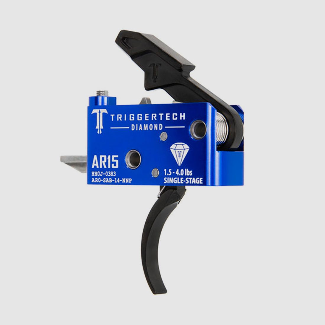 AR15 – Single-Stage Diamond Black Pro Curved, imagen 2 de 5