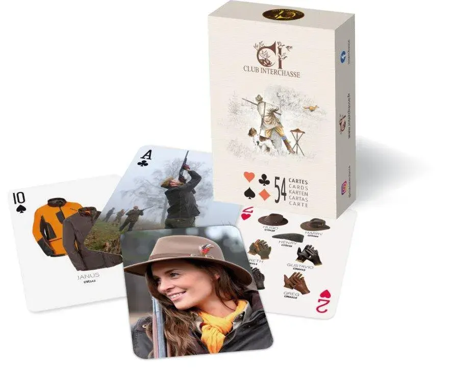 54 Card Game Club Interchasse, image 2 of 2