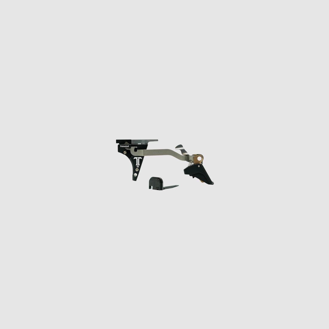 TRIGGERTECH ACE Glock Adjustable Trigger System - Black Flat