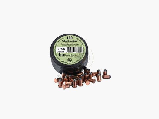 RWS Percutor 4mm largo con bola nº7 100 uds./pkg.