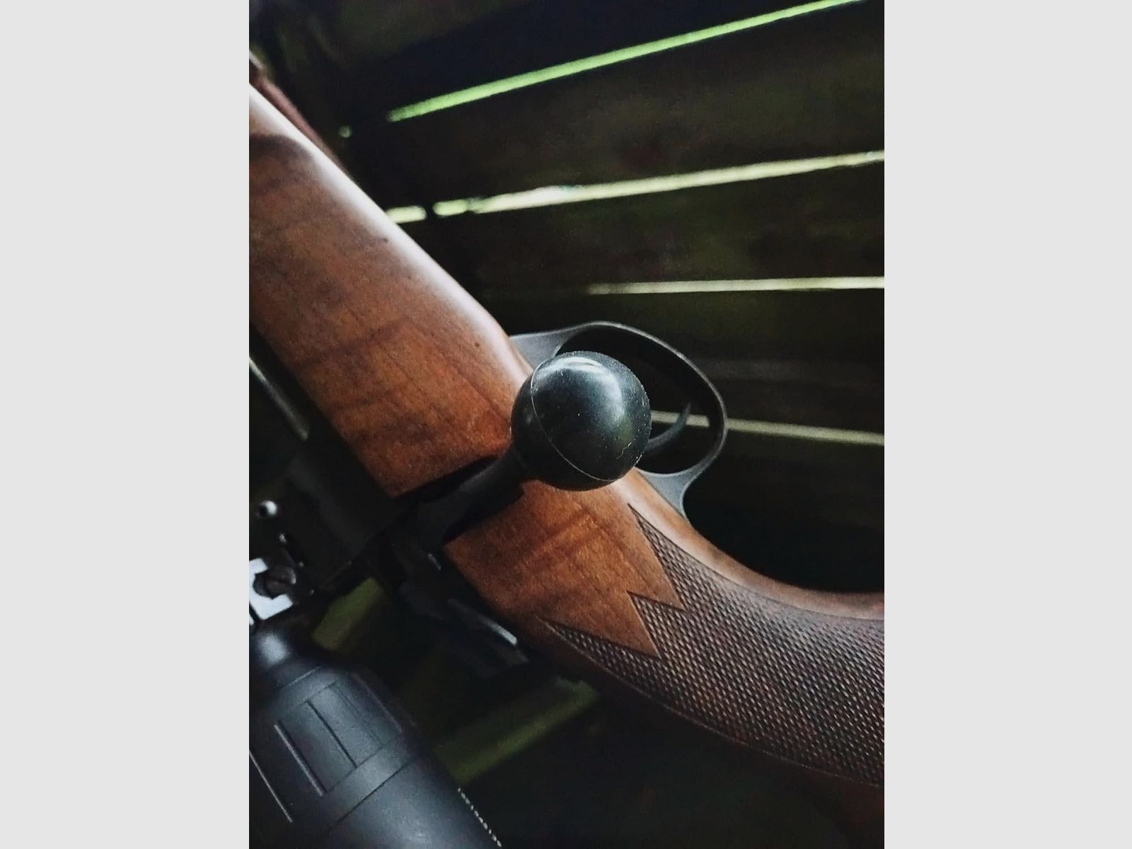 Kammergriffkugel Gummi 25mm - für besseren Grip beim schnellen Repetieren , Bild 3 von 3