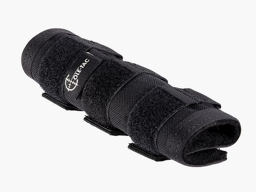 COLE-TAC Metal Python Suppressor Cover Black, 6.0"