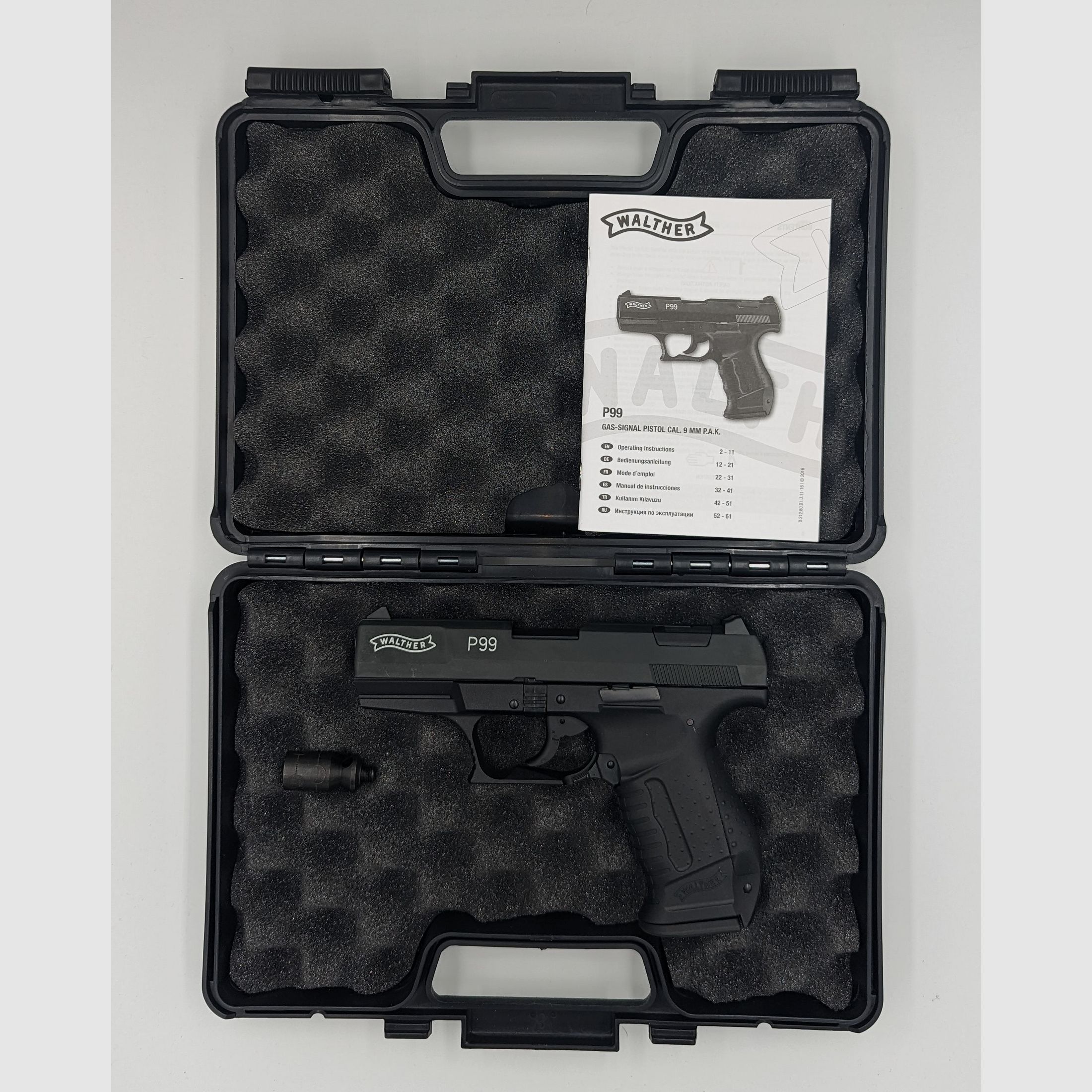 Walther P99 gas signal pistol cal. 9mm P.A.K