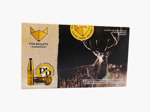 Fox-Bullets .308 Win. 8,4g/130gr Pociski do karabinów bez ołowiu