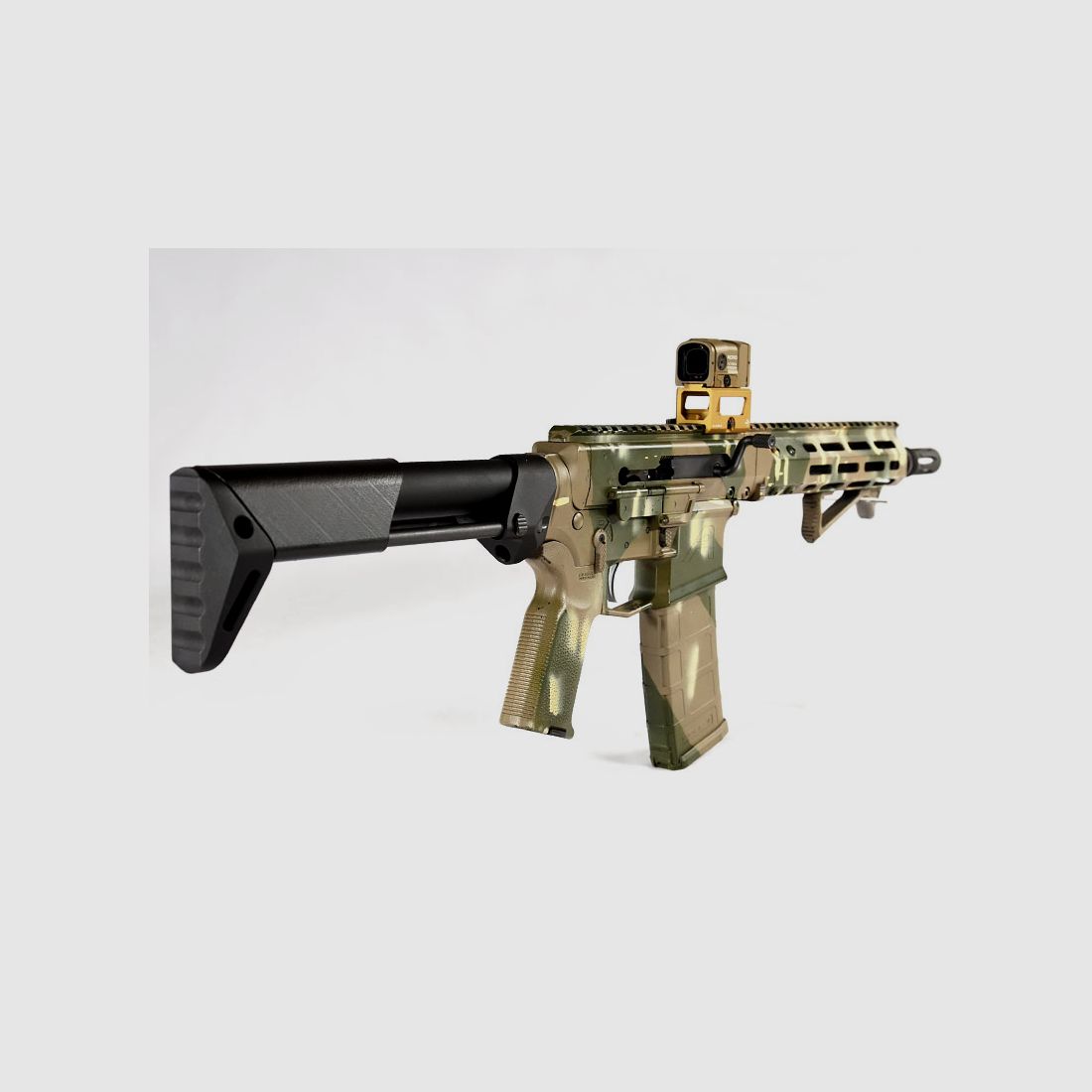 Schmeisser AR15 składany CSS stock, zestaw kompletny