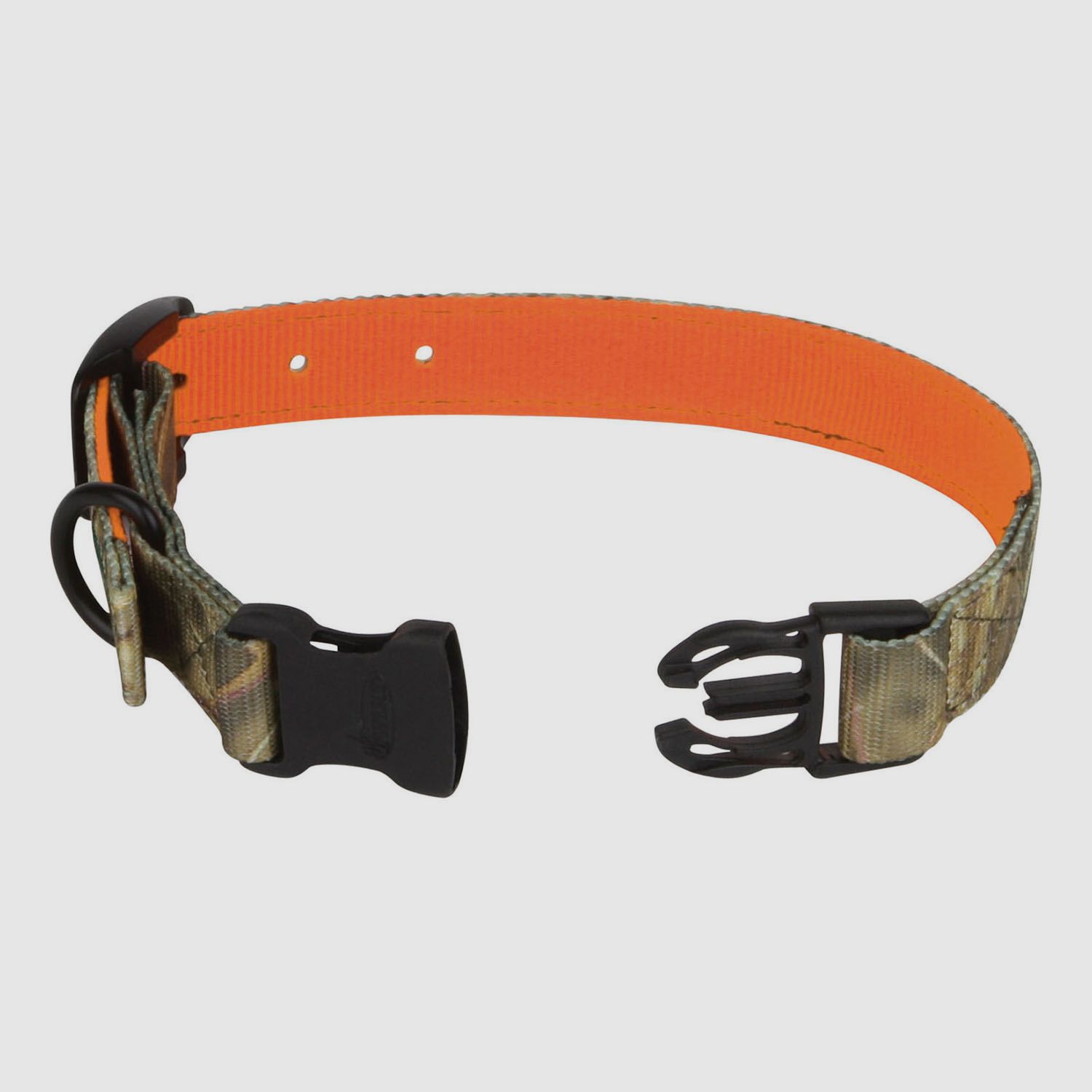 Halsband Reversible Collar Camo to Blaze Orange - M