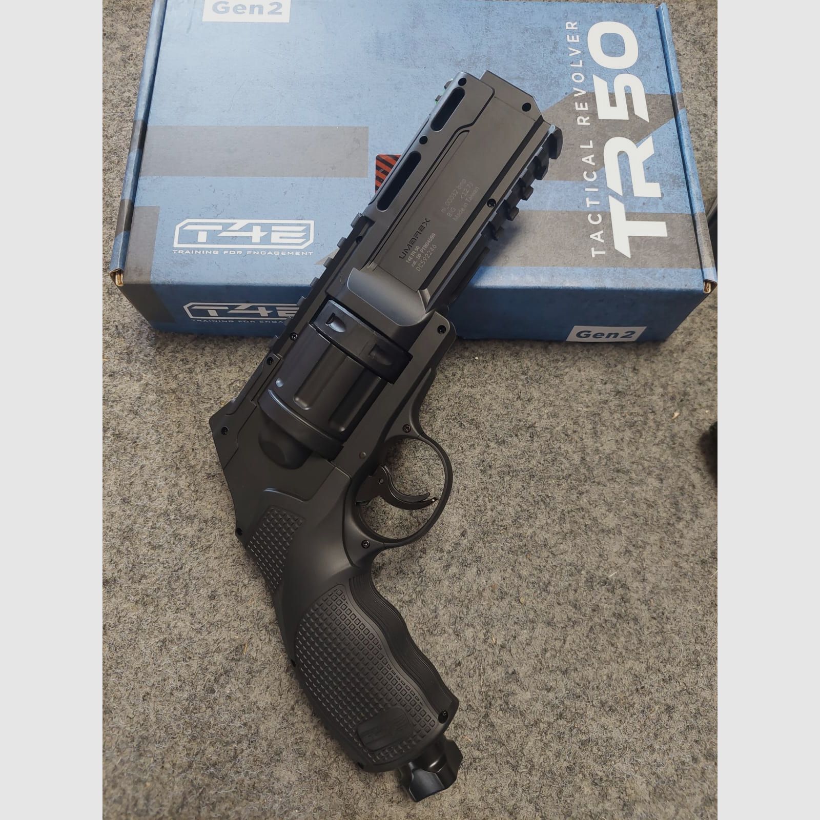 REVOLVER DRUCKLUFT FREIE VERKAUF UMAREX TR-50 G2 PAINTBALL Kal. 50