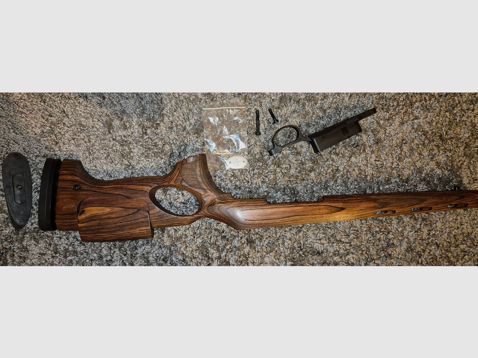 Rössler Signature Hunter stock, wooden stock also suitable for Titan 6