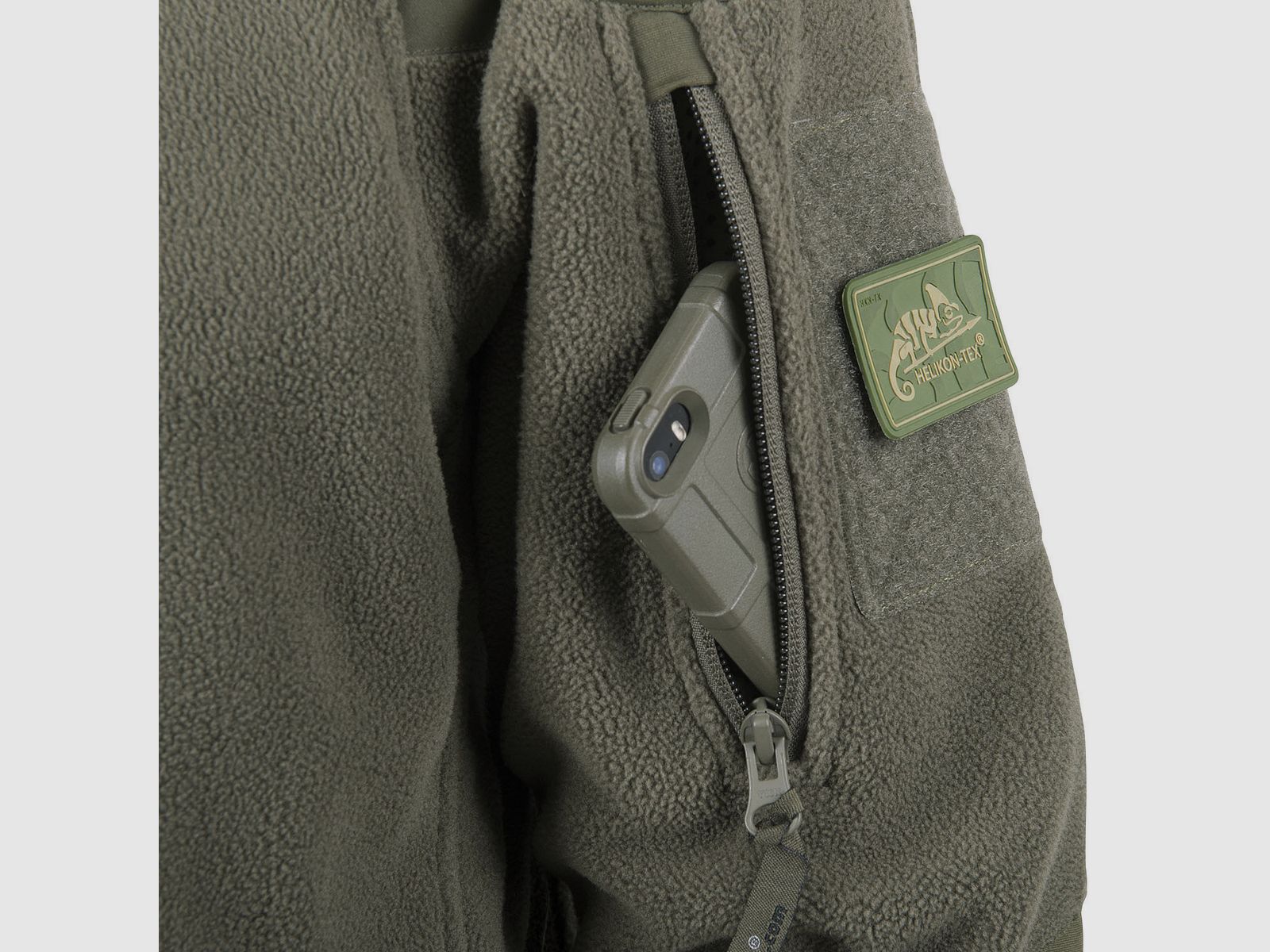 HELIKON-TEX CUMULUS®  HEAVY FLEECE JACKE OLIVE