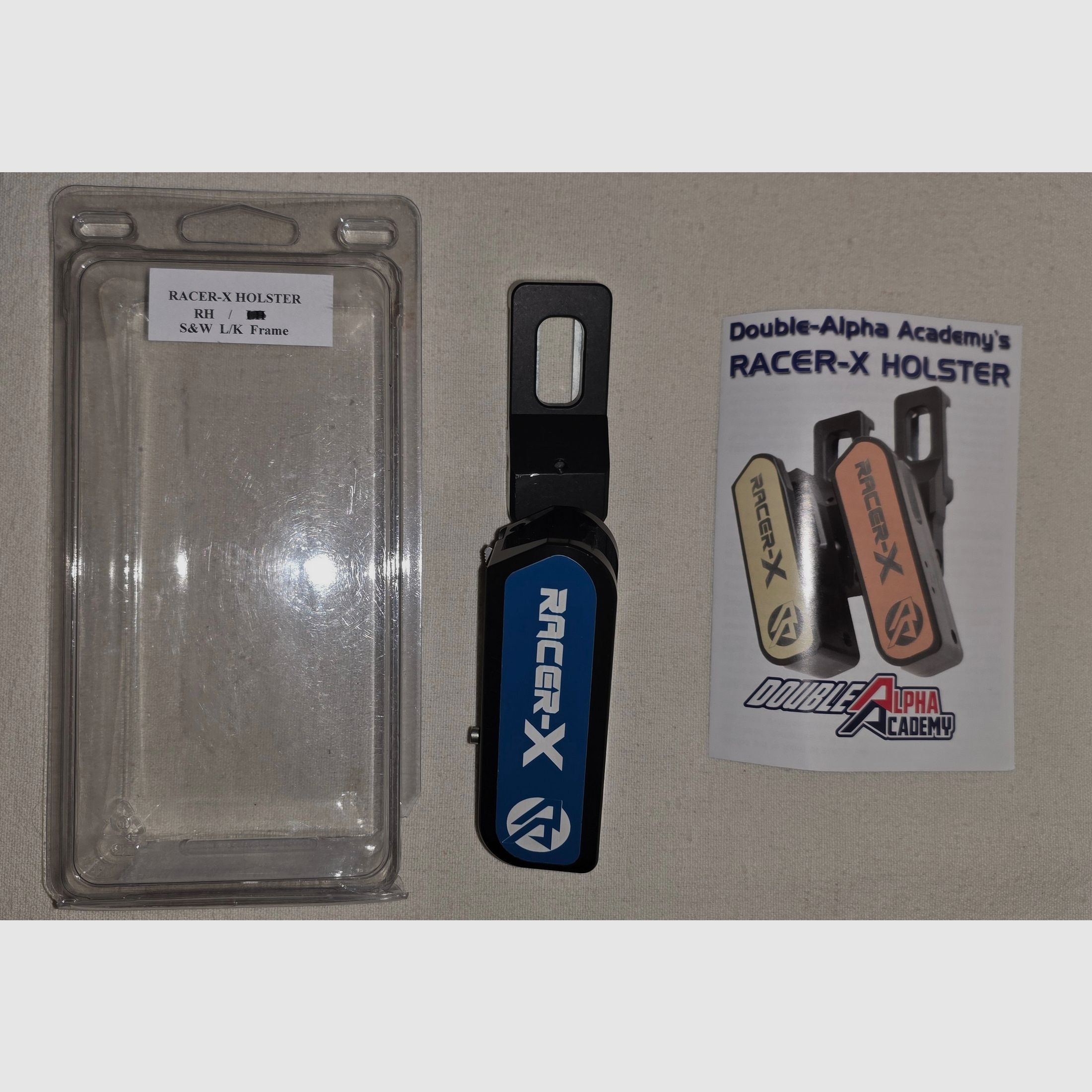 DAA Double Alpha Racer-X Holster per revolver Smith & Wesson S&W 686