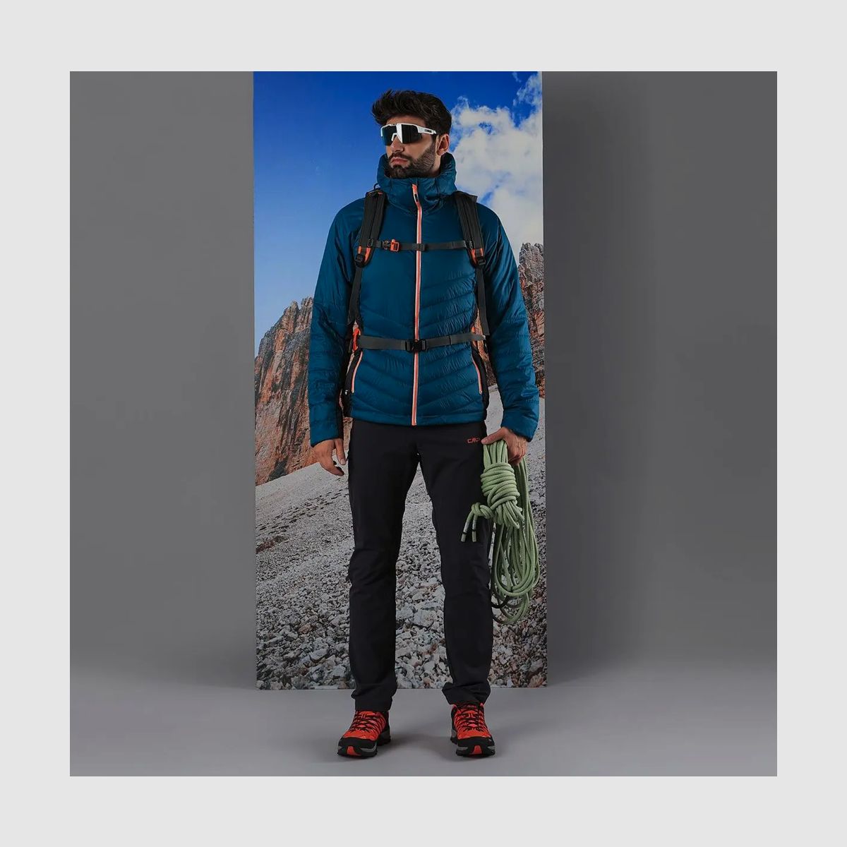 CMP Heren Stretch-Nylon-Wandelbroeken