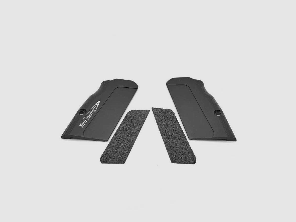 TONI SYSTEM GTHC Highgrip Short Griffe für Tanfoglio Großrahmen, Farbe: Schwarz, Bild 1 von 3