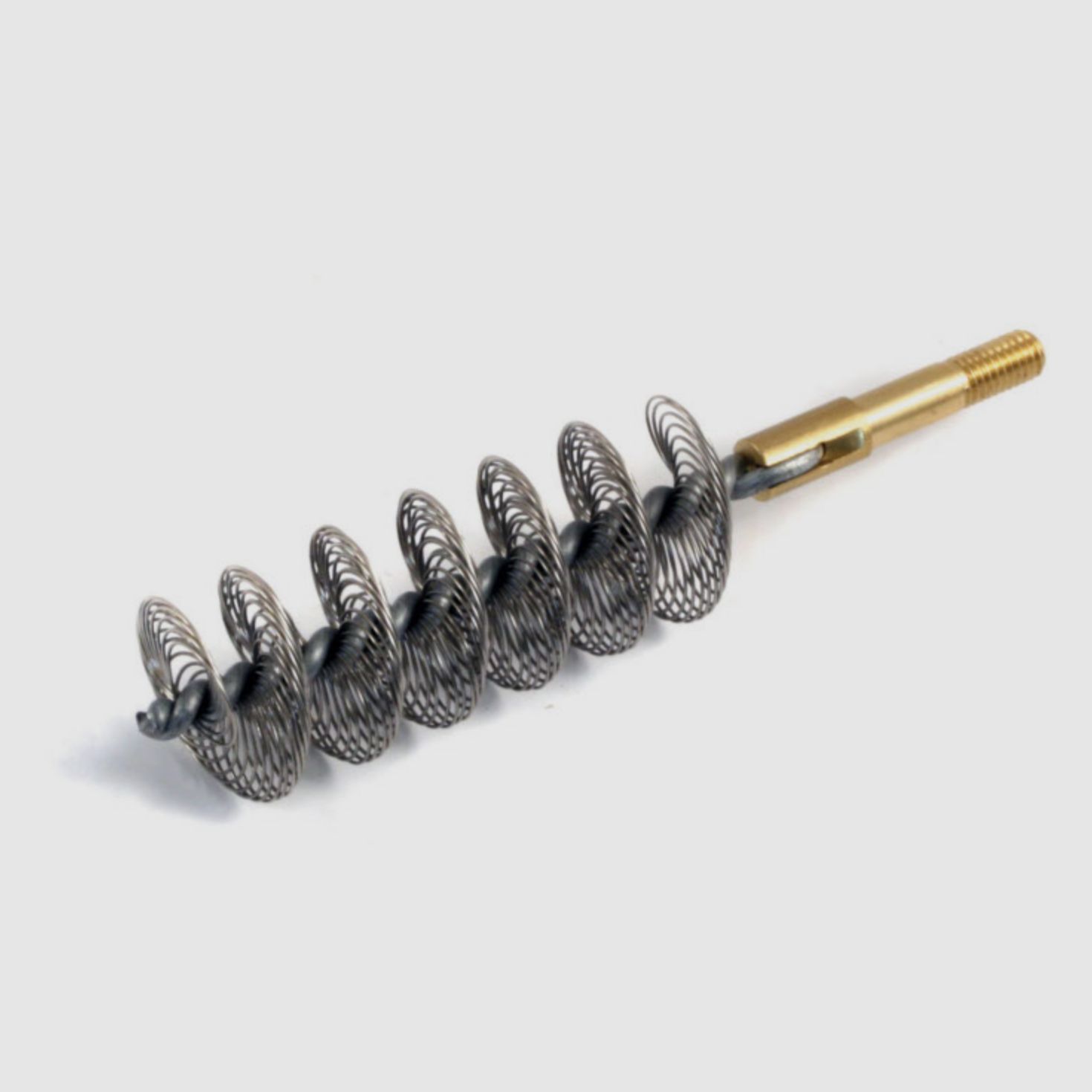 Spiralbürste mit M4 Gewinde Kaliber 12, Edelstahl
