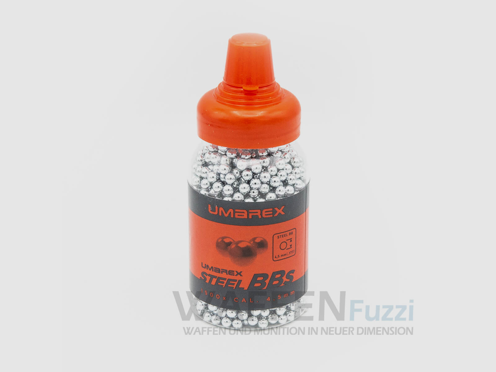 Umarex steel round balls 4.5 mm, 1500 pcs.