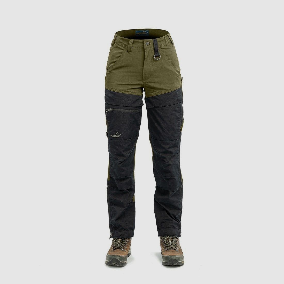 Arrak Outdoor Hybrid Hose Damen Olivgrün - 38