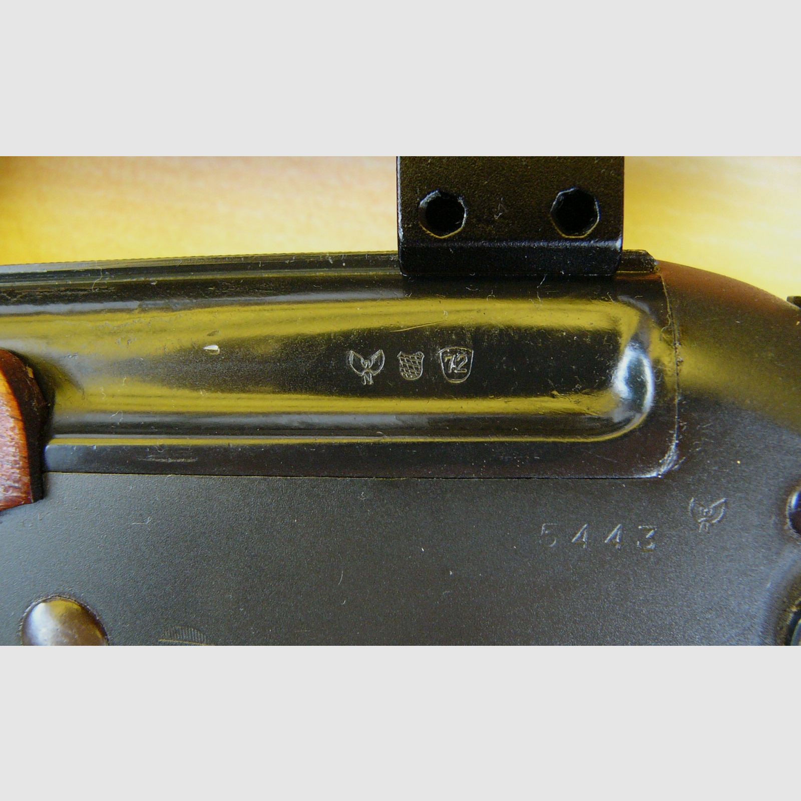 Rhöner Bockbüchsflinte  (Schonzeitbüchse) Cal. 9mm Flobert (glatter Lauf) + .22 lfb, mit Zielfernrohr 4 x 32, gebraucht, guter Zustand 