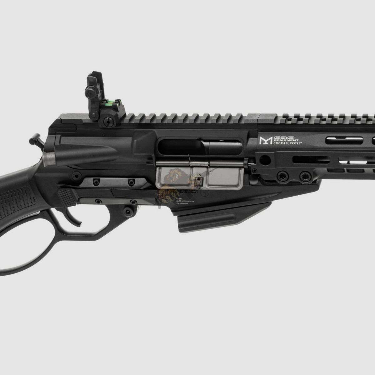 G&G LevAR 7" Gas Powered Lever Action Rifle in Schwarz Airsoft frei ab 18