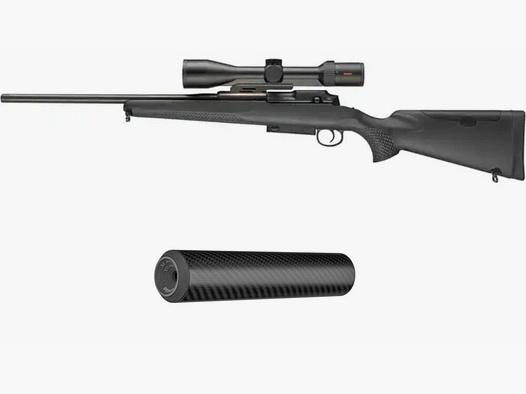 Mauser Mauser Komplettangebot Repetierbüchse M25 Extreme + Zielfernrohr Minox RS 4 + Schalldämpfer Inca Air 44Ti
