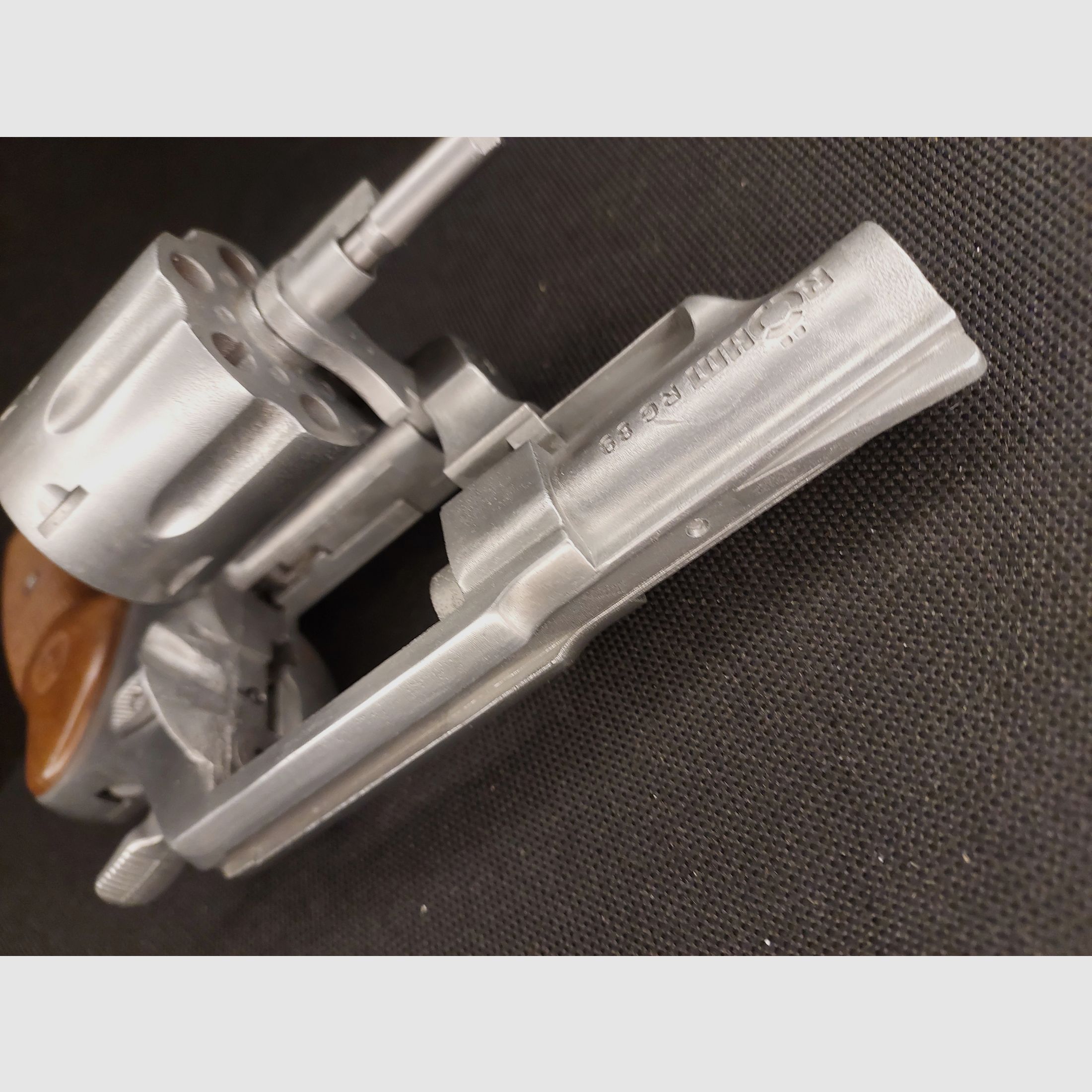 Röhm RG89 Schreckschuss Revolver Steel (PTB 451) Unikat!