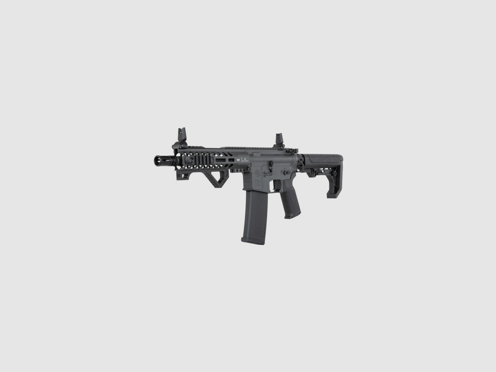 SA M4 CQB M-LOK (RRA SA-P17 PRIME™ Aster II ETU BLDC™) Rifle Airsoft Libre a partir de 18 años – Chaos Grey -F-