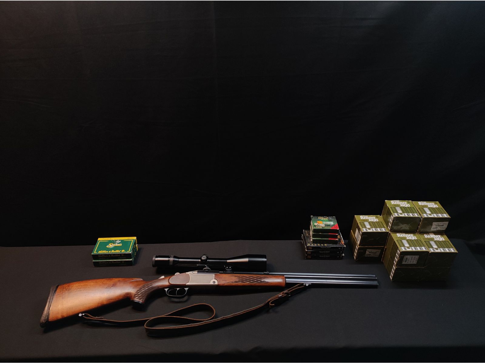 Blaser Mod. 700/88 Bockbüchsflinte - Zeiss Diavari ZM 3–12x56 T* – Sehr guter Zustand – inkl. Munition