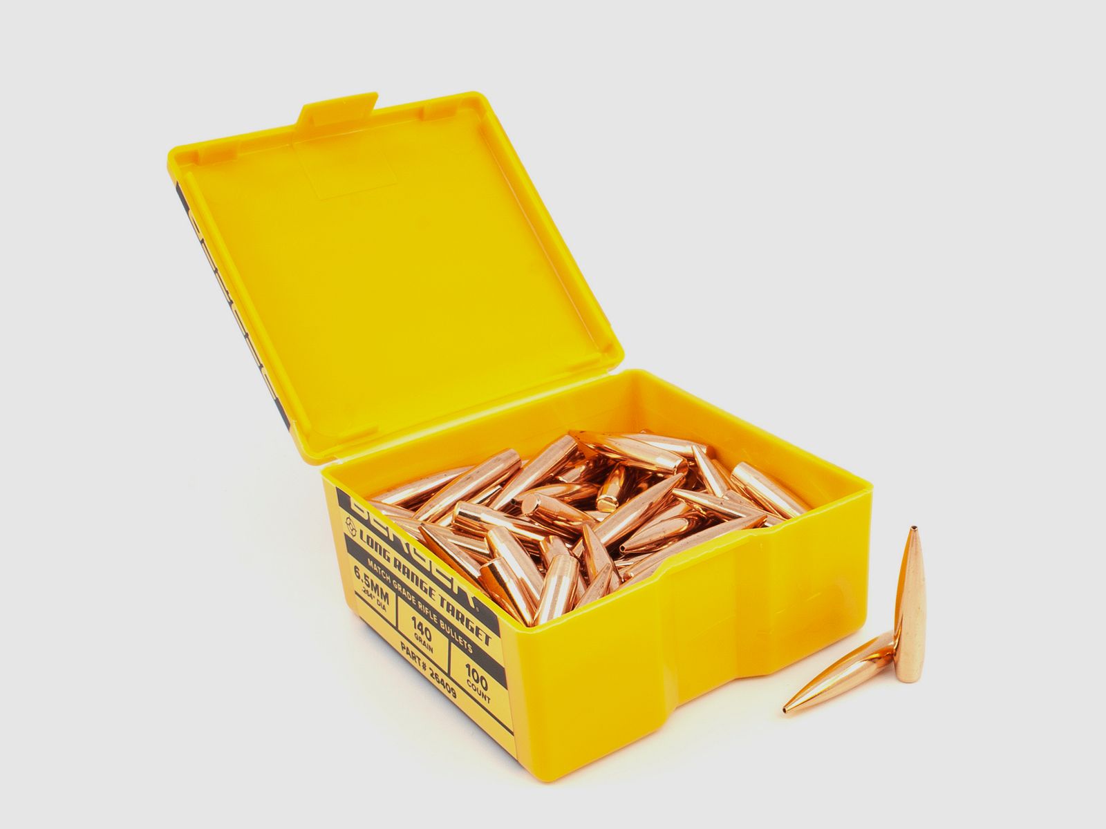 Berger Bullet 6.5mm/.264 Long Range BT Target 140GR 100 Pieces