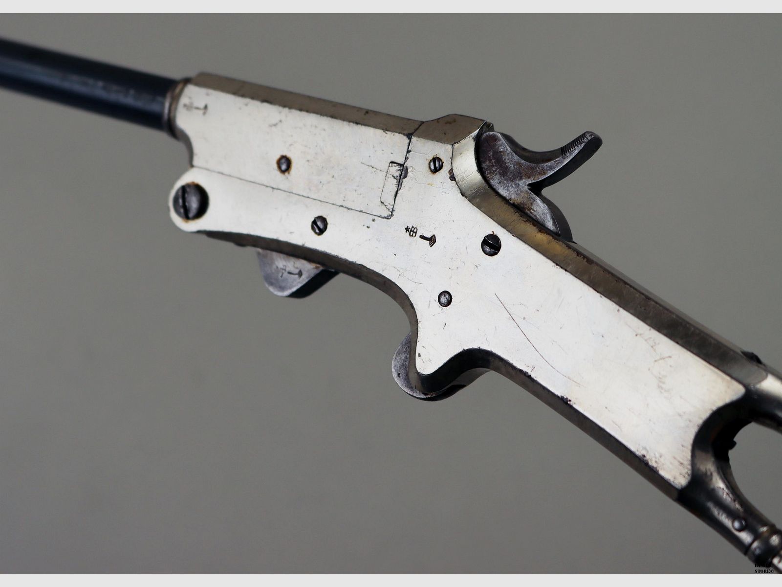 Rifle de un solo tiro artesanal cal. 9 Flobert nº de serie 1914, imagen 4 de 6